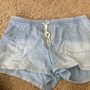 Lane Bryant Light Blue Athletic Shorts